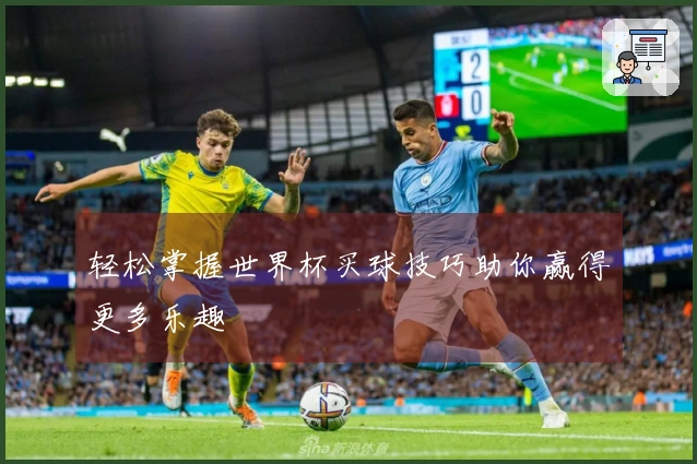 轻松掌握世界杯买球技巧助你赢得更多乐趣